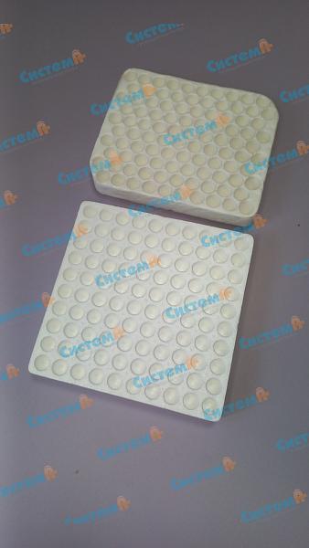 Пенопластовая упаковка для мелких деталей методом формовка Пенопластовая упаковка для мелких деталей методом формовка